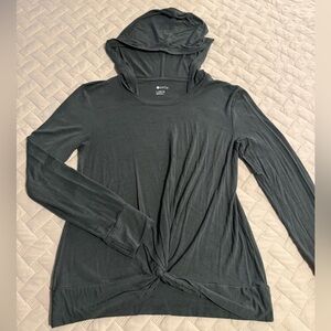 Zella Charcoal Hooded Sweatshirt